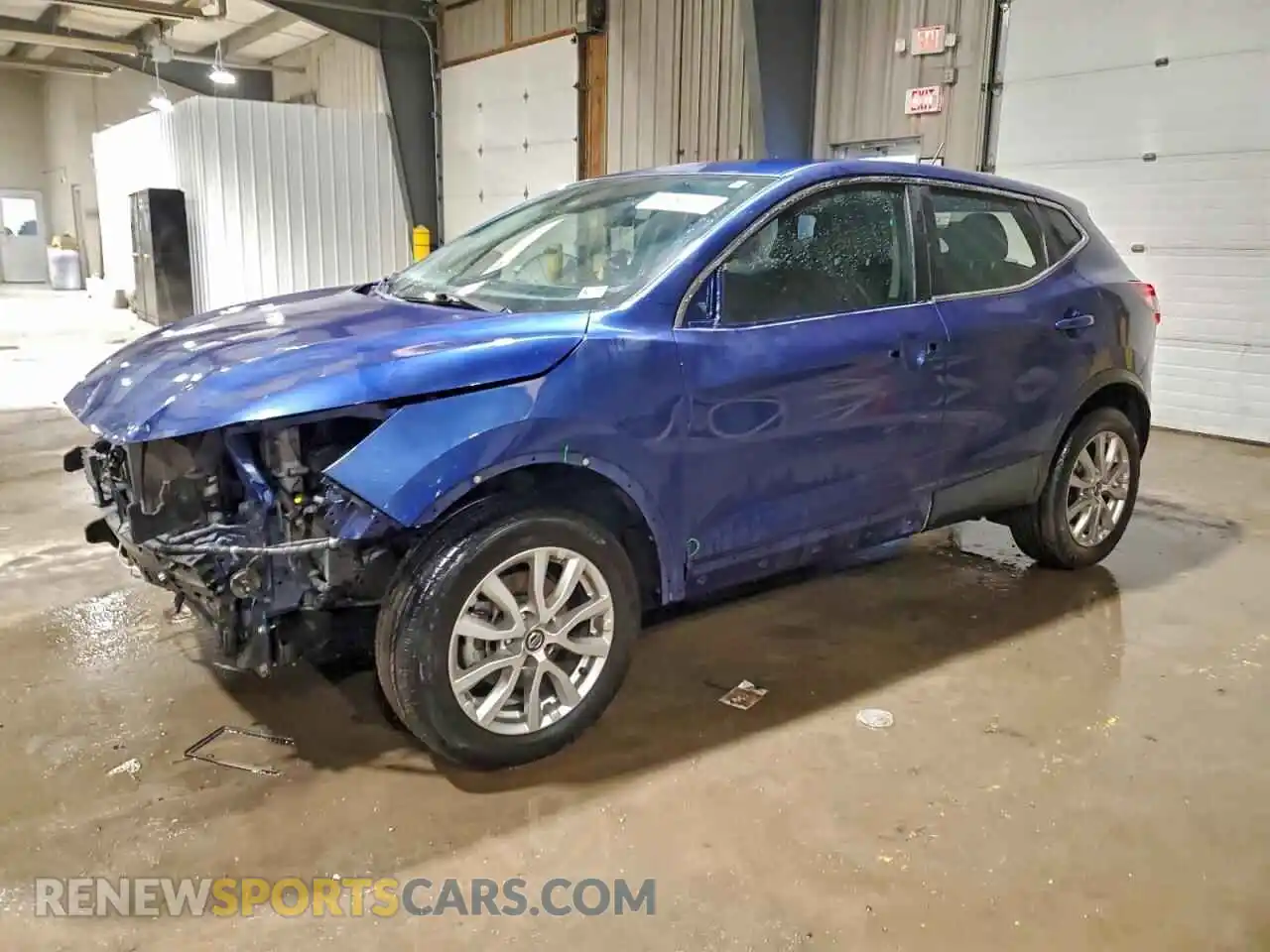 1 Photograph of a damaged car JN1BJ1AW3MW425281 NISSAN ROGUE 2021