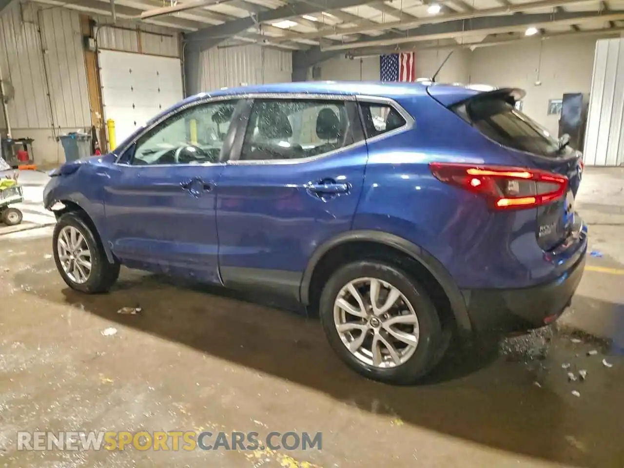 2 Photograph of a damaged car JN1BJ1AW3MW425281 NISSAN ROGUE 2021