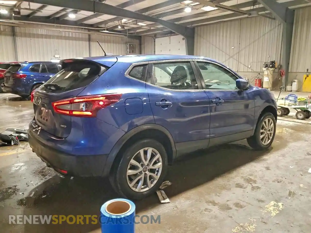 3 Photograph of a damaged car JN1BJ1AW3MW425281 NISSAN ROGUE 2021