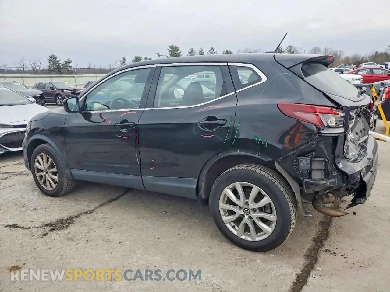 2 fotografías del automóvil dañado JN1BJ1AW3MW427712 NISSAN ROGUE 2021