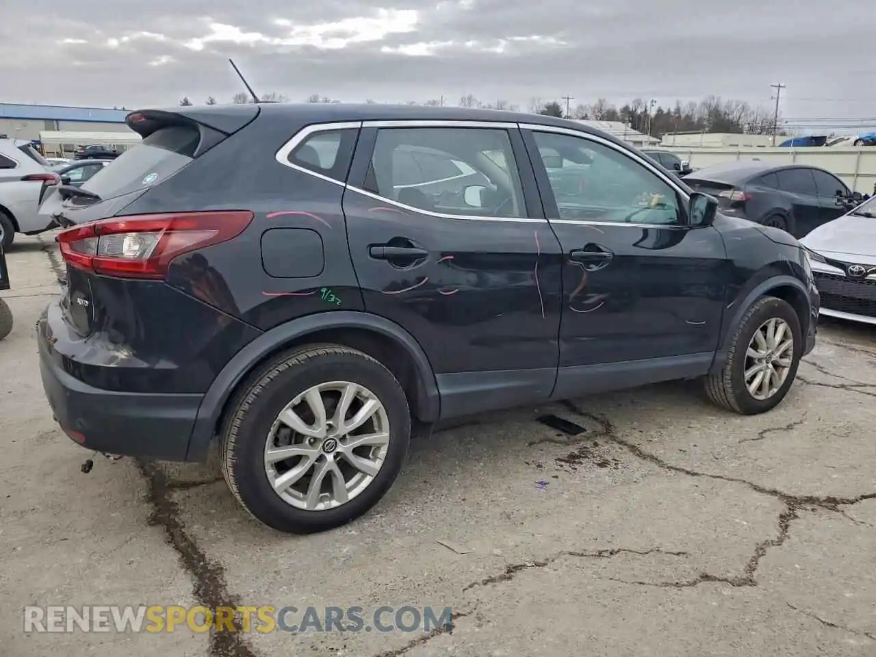 3 fotografías del automóvil dañado JN1BJ1AW3MW427712 NISSAN ROGUE 2021