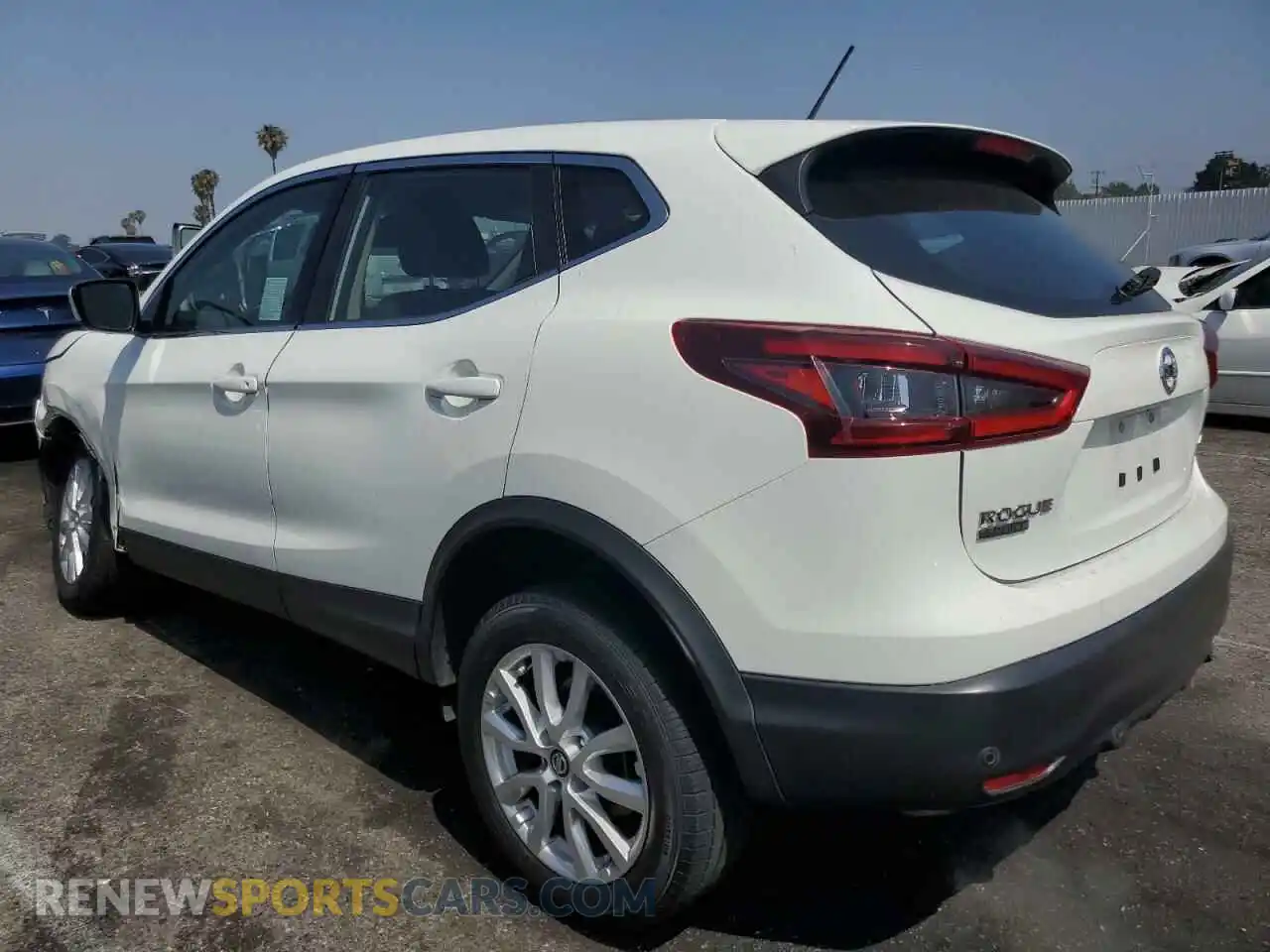 2 Photograph of a damaged car JN1BJ1AW3MW428312 NISSAN ROGUE 2021