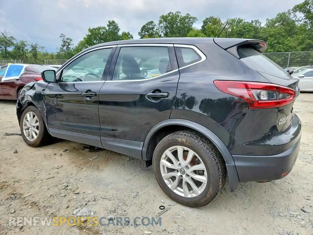 2 Photograph of a damaged car JN1BJ1AW3MW430027 NISSAN ROGUE 2021