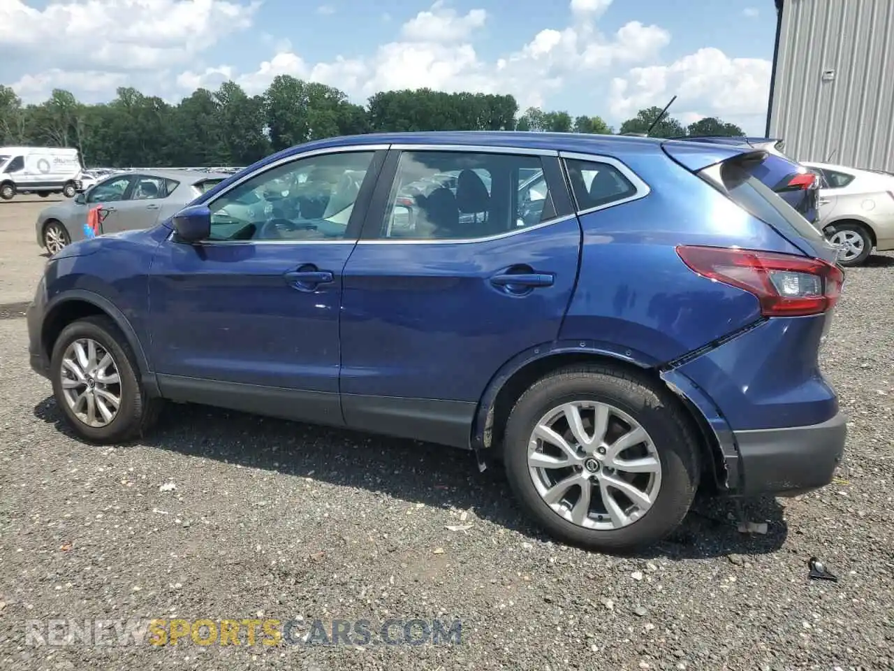2 Photograph of a damaged car JN1BJ1AW3MW430478 NISSAN ROGUE 2021