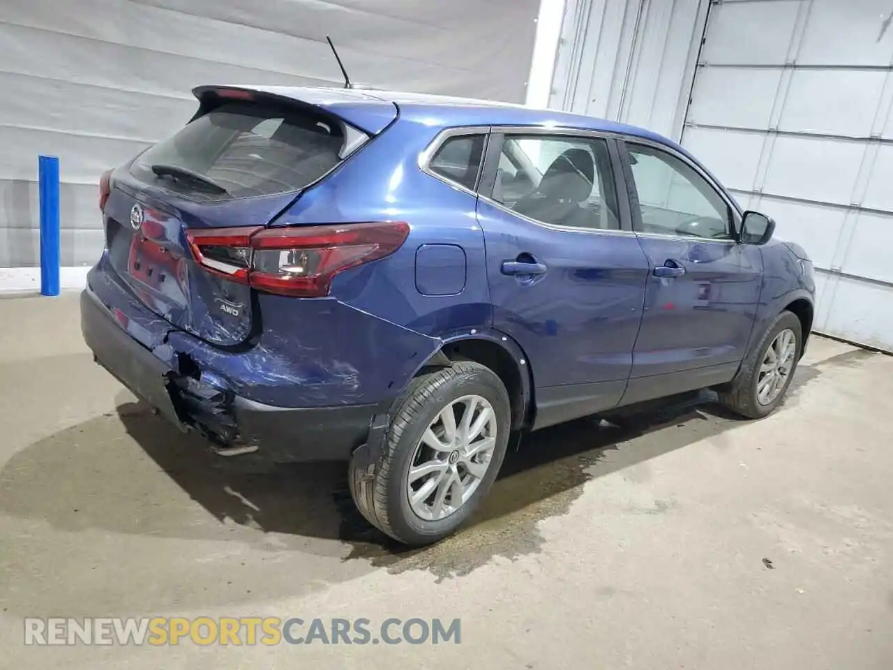 3 Photograph of a damaged car JN1BJ1AW3MW430867 NISSAN ROGUE 2021