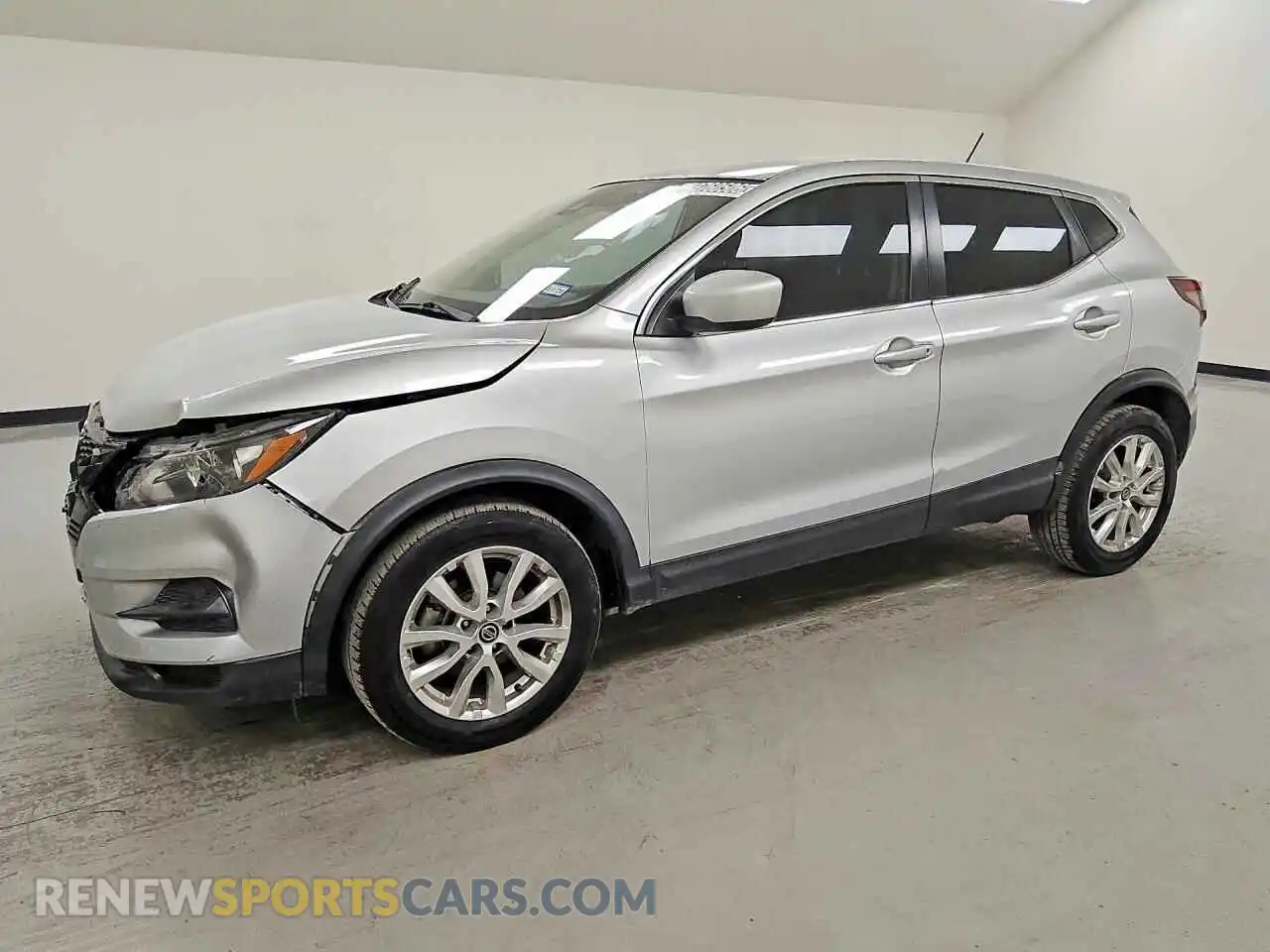 1 Photograph of a damaged car JN1BJ1AW3MW436670 NISSAN ROGUE 2021