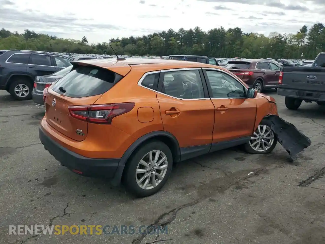 3 Фотография поврежденного автомобиля JN1BJ1AW3MW437253 NISSAN ROGUE 2021