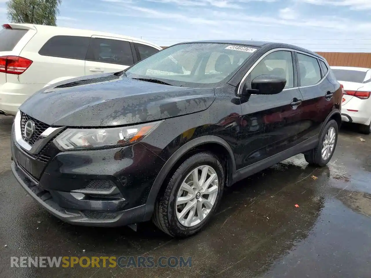1 Photograph of a damaged car JN1BJ1AW3MW439018 NISSAN ROGUE 2021