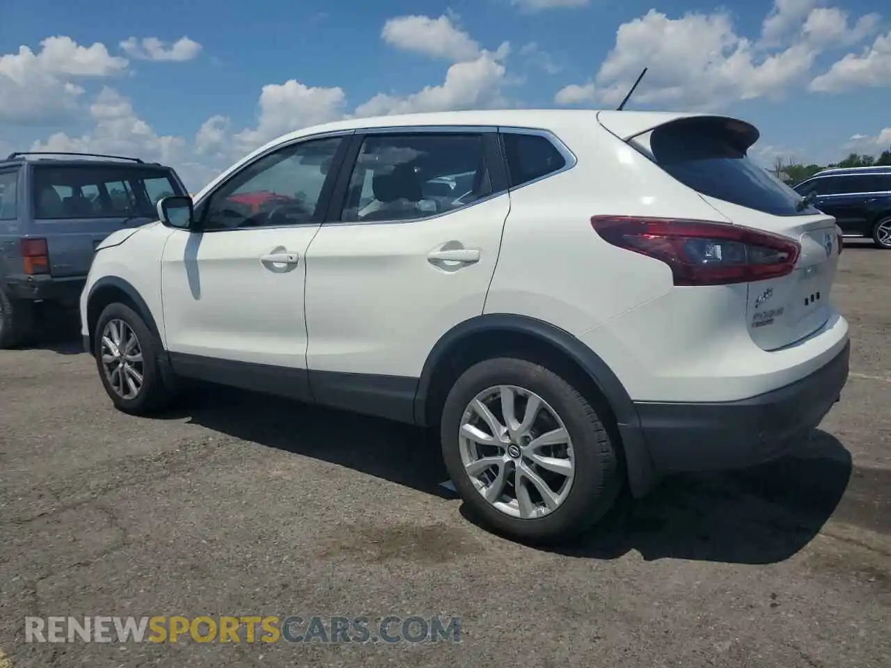 2 Photograph of a damaged car JN1BJ1AW3MW452819 NISSAN ROGUE 2021