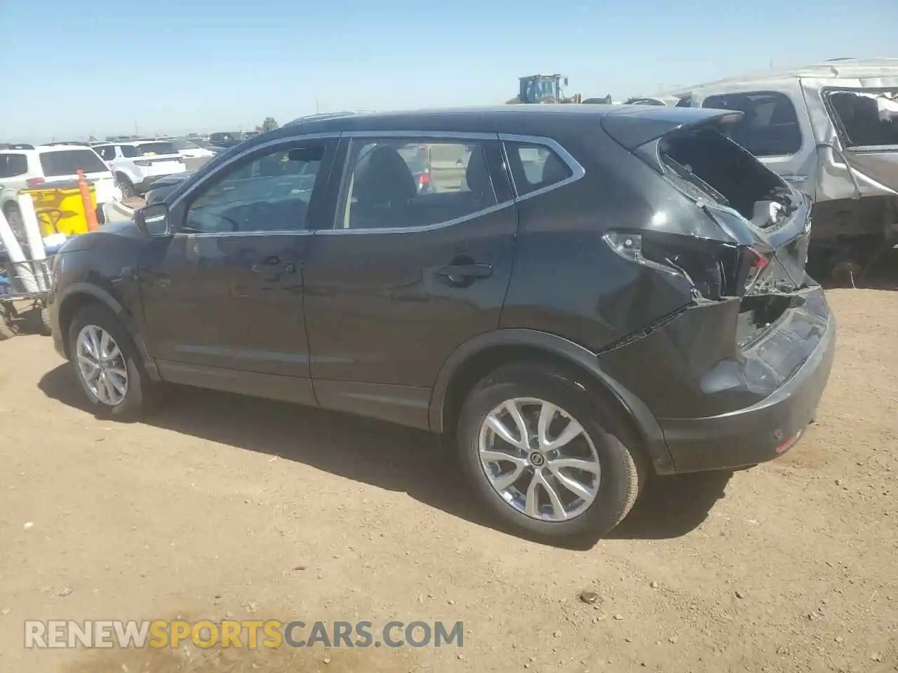 2 Photograph of a damaged car JN1BJ1AW3MW662689 NISSAN ROGUE 2021