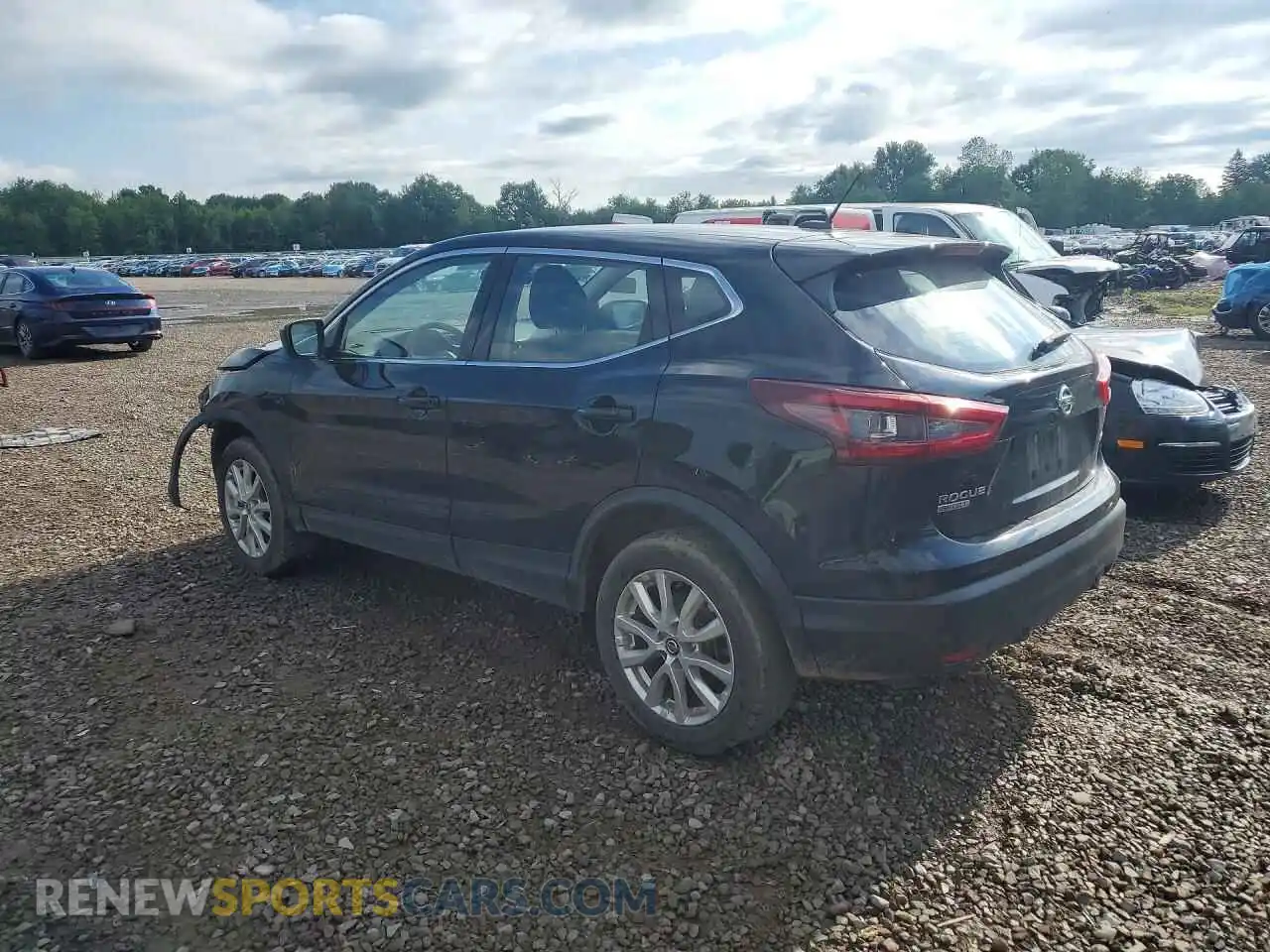 2 Фотография поврежденного автомобиля JN1BJ1AW3MW663339 NISSAN ROGUE 2021