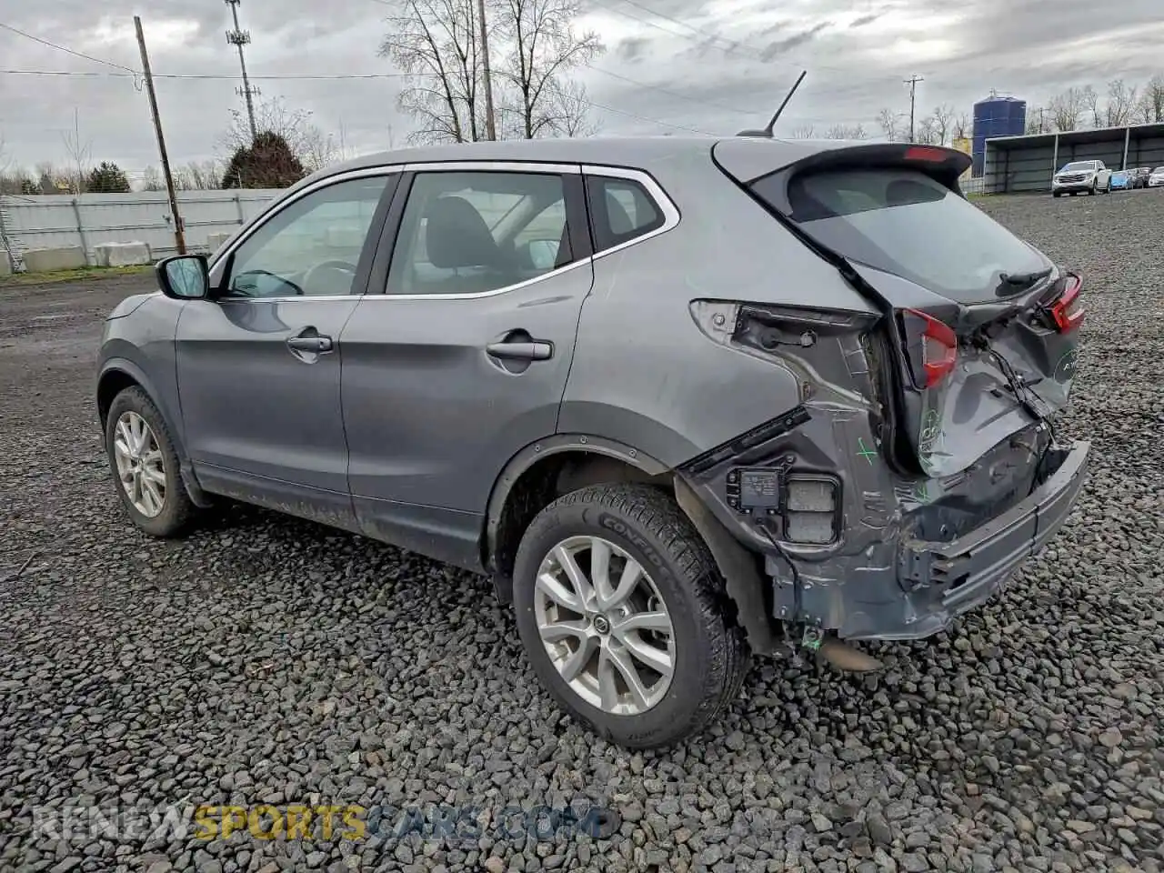 2 Photograph of a damaged car JN1BJ1AW3MW664247 NISSAN ROGUE 2021