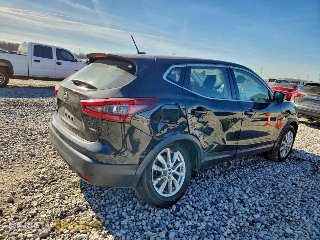 3 Фотография поврежденного автомобиля JN1BJ1AW3MW667438 NISSAN ROGUE 2021