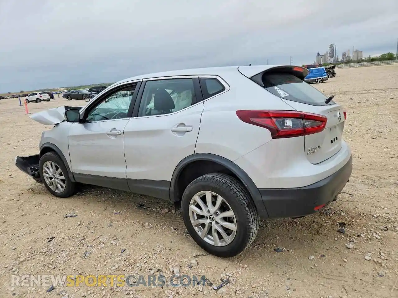 2 Photograph of a damaged car JN1BJ1AW3MW668556 NISSAN ROGUE 2021