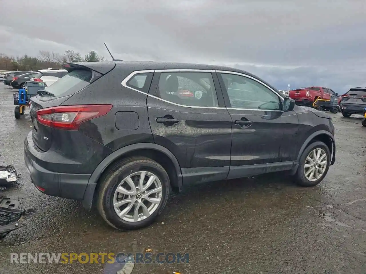 3 Photograph of a damaged car JN1BJ1AW4MW423006 NISSAN ROGUE 2021