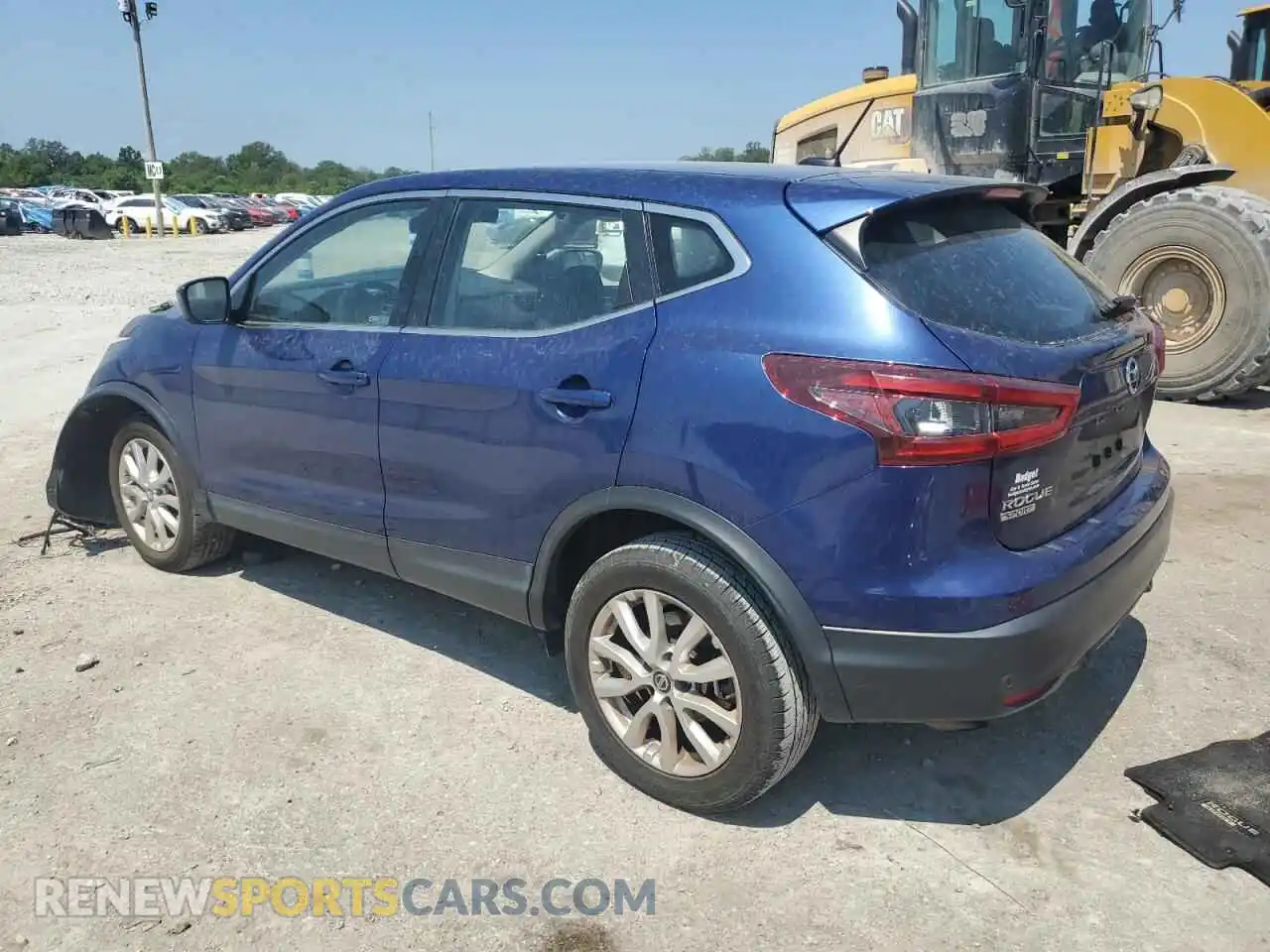 2 Photograph of a damaged car JN1BJ1AW4MW430179 NISSAN ROGUE 2021