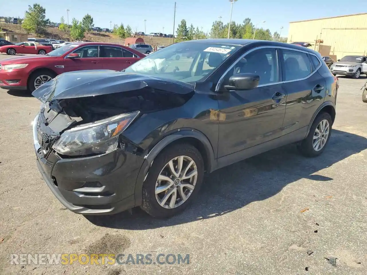 1 Photograph of a damaged car JN1BJ1AW4MW436595 NISSAN ROGUE 2021