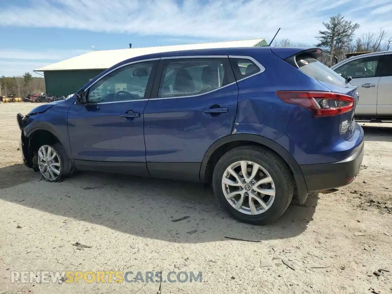 2 Photograph of a damaged car JN1BJ1AW4MW440954 NISSAN ROGUE 2021