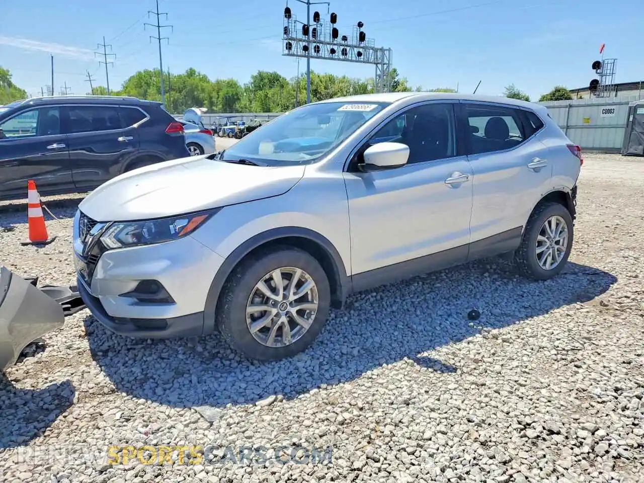 1 Photograph of a damaged car JN1BJ1AW4MW447189 NISSAN ROGUE 2021
