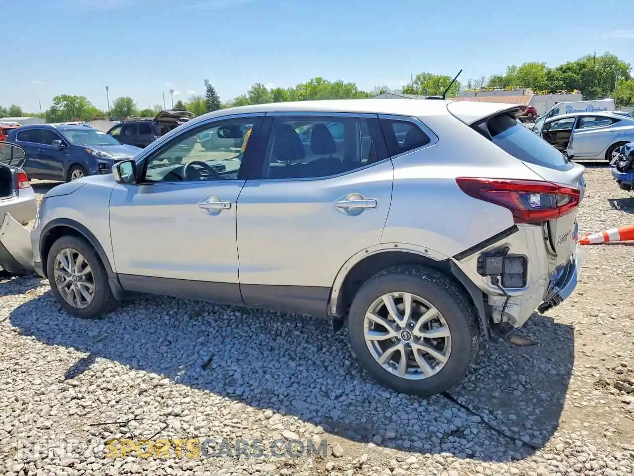 2 Photograph of a damaged car JN1BJ1AW4MW447189 NISSAN ROGUE 2021