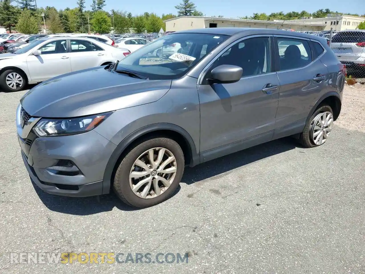 1 Photograph of a damaged car JN1BJ1AW4MW663107 NISSAN ROGUE 2021