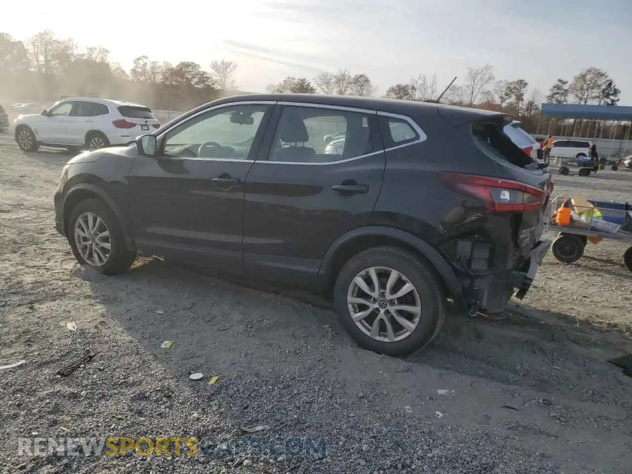 2 Photograph of a damaged car JN1BJ1AW4MW663883 NISSAN ROGUE 2021