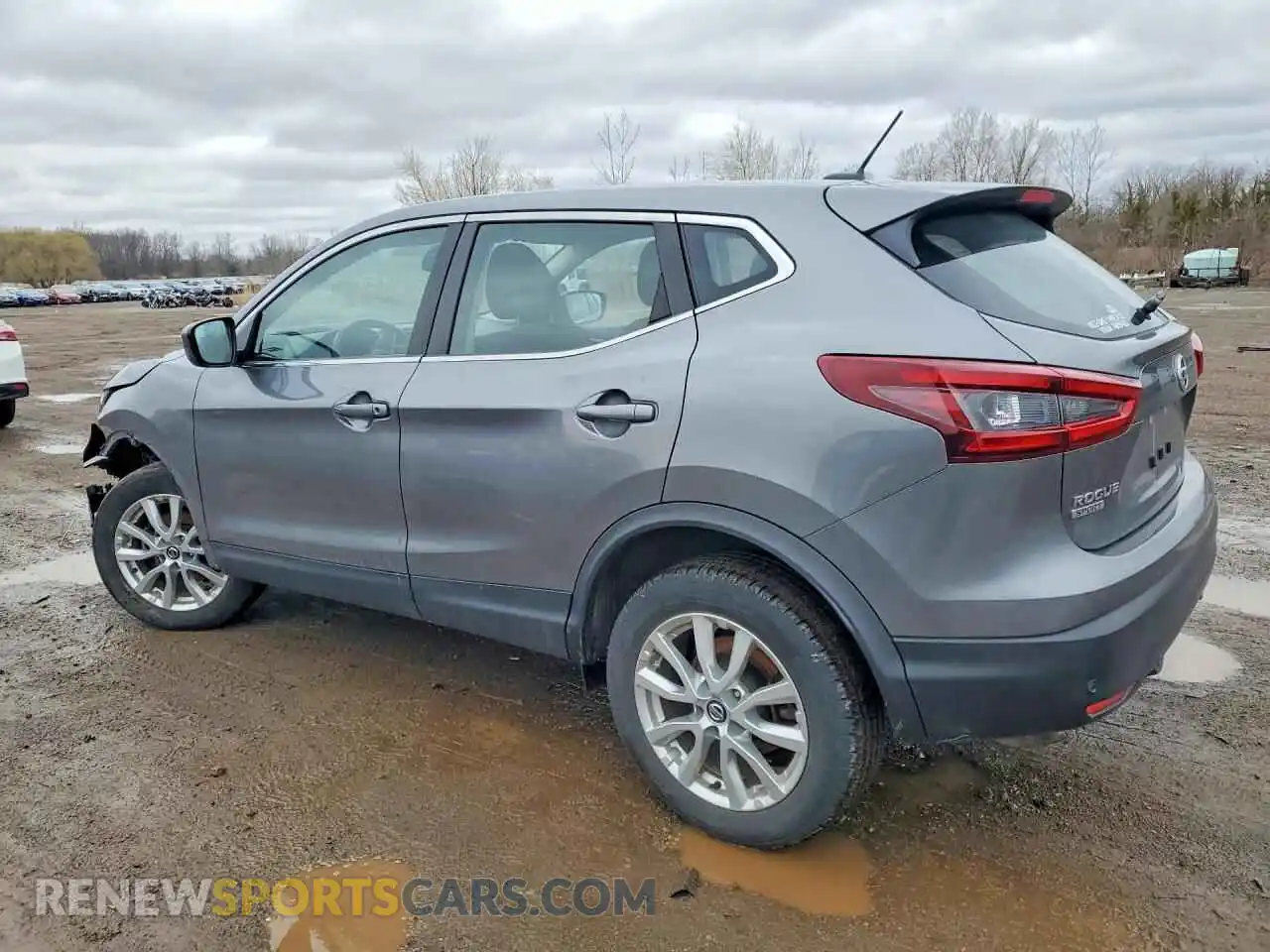2 Photograph of a damaged car JN1BJ1AW4MW668212 NISSAN ROGUE 2021
