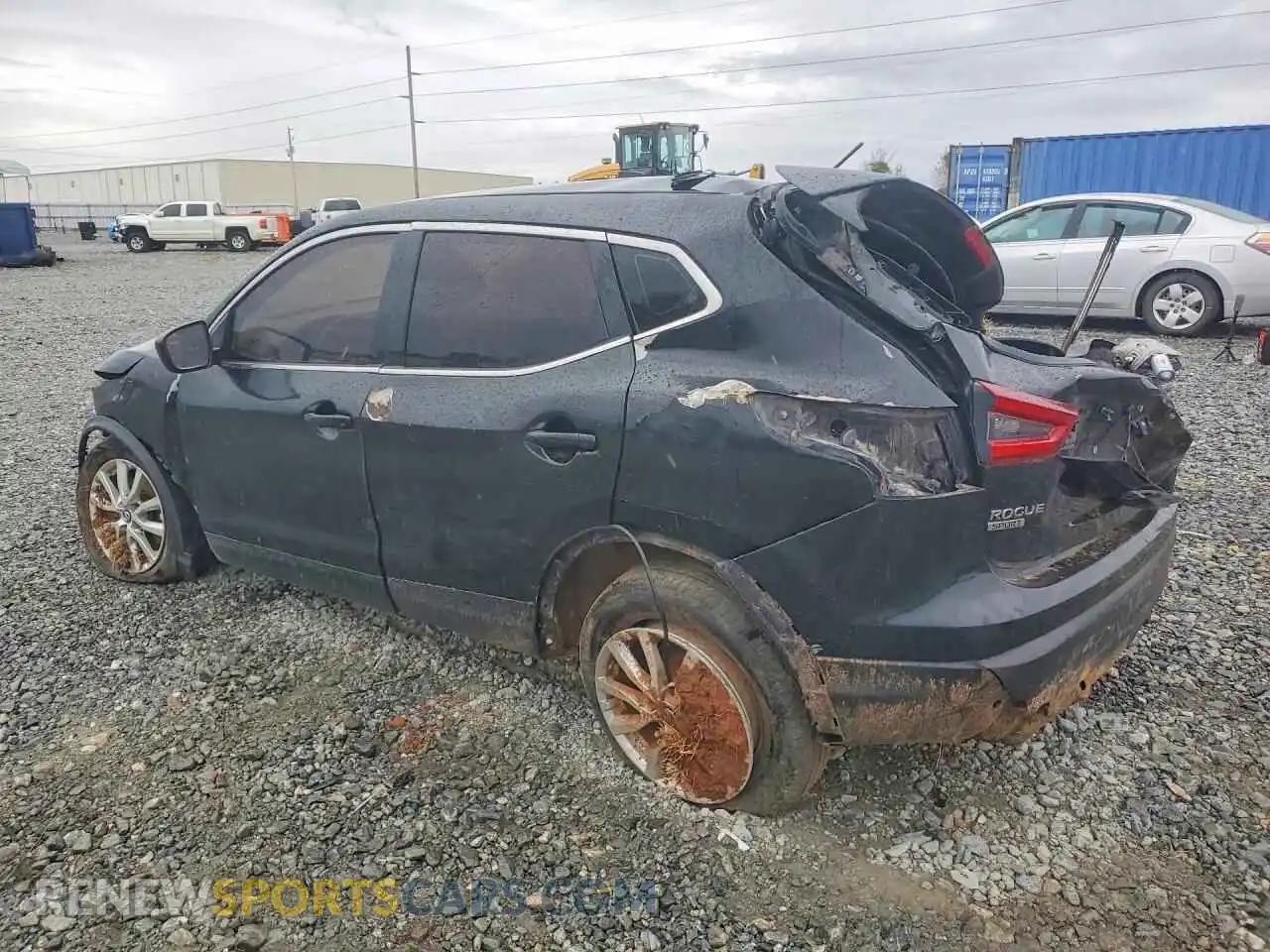 2 Photograph of a damaged car JN1BJ1AW5MW421684 NISSAN ROGUE 2021
