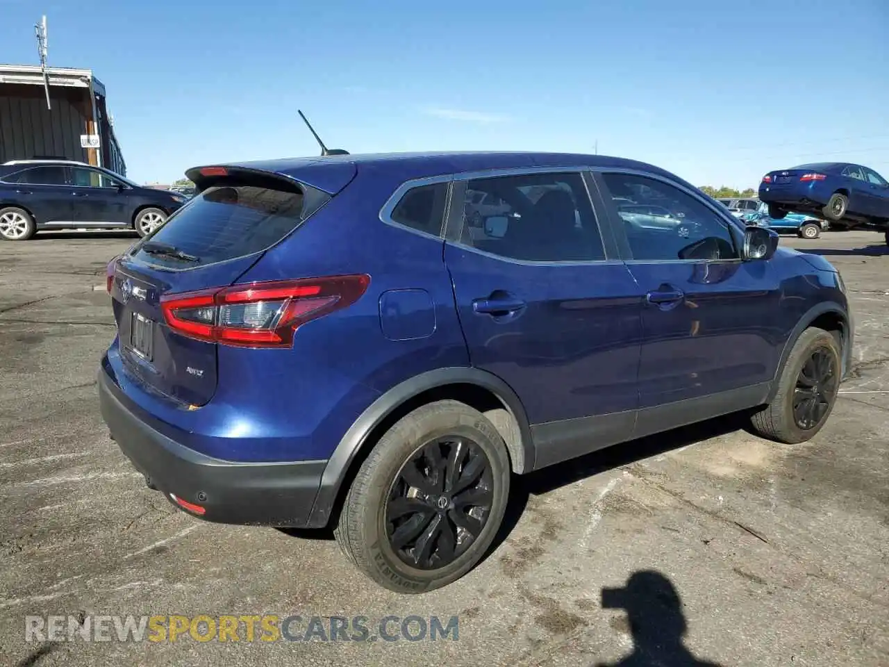 3 Photograph of a damaged car JN1BJ1AW5MW422401 NISSAN ROGUE 2021