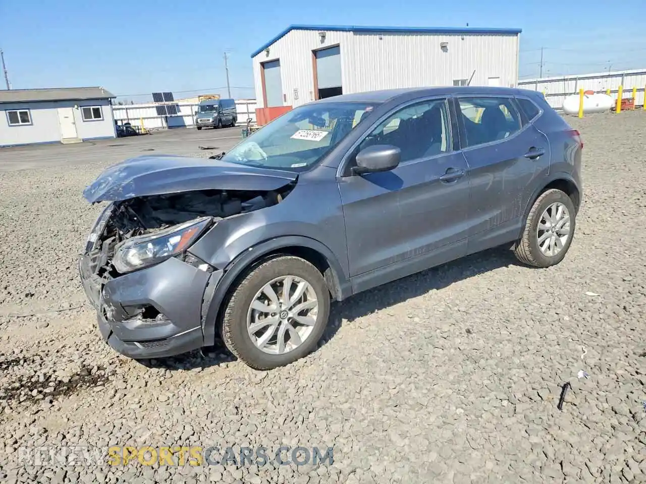 1 Photograph of a damaged car JN1BJ1AW5MW424648 NISSAN ROGUE 2021