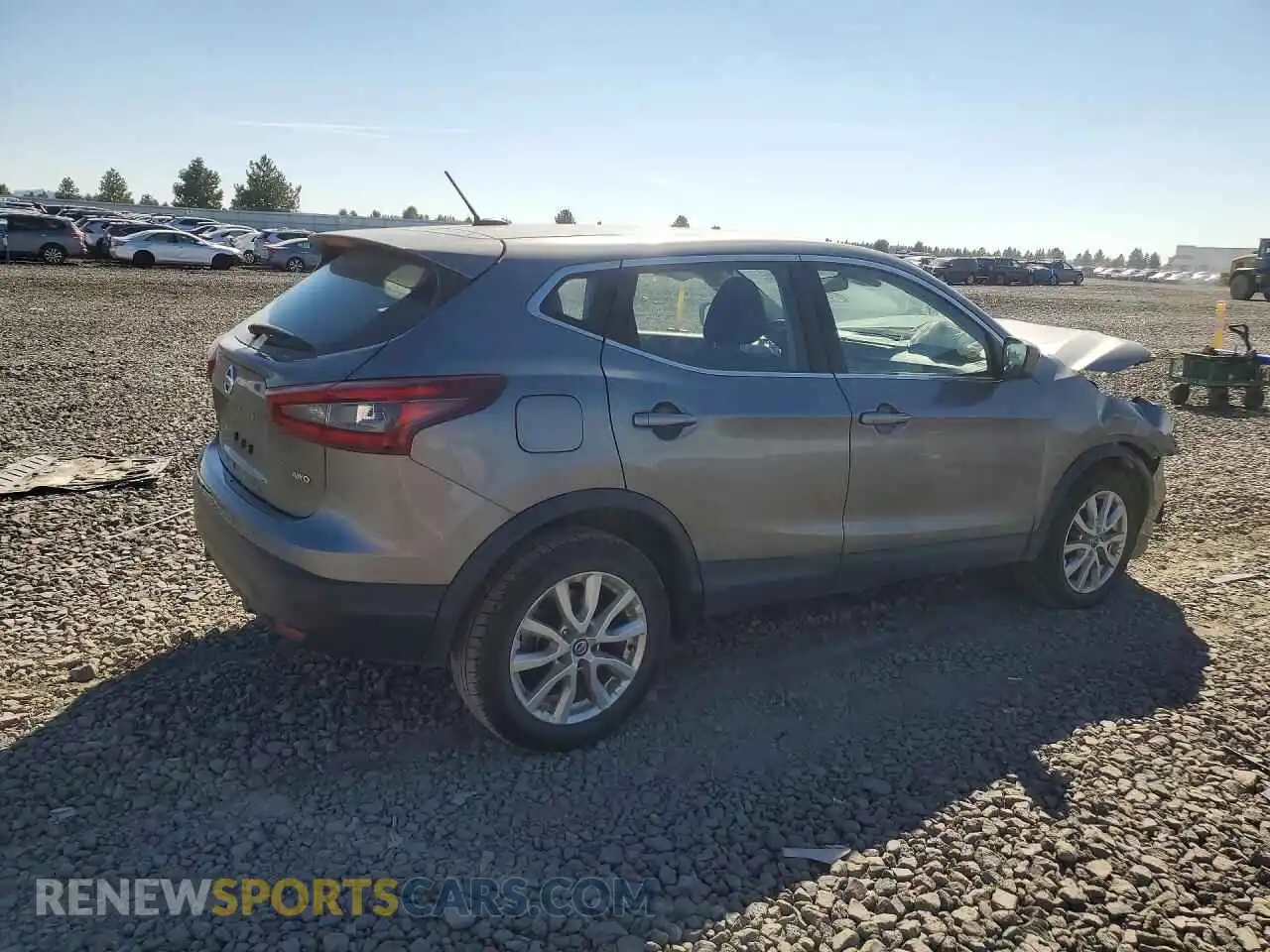 3 Photograph of a damaged car JN1BJ1AW5MW424648 NISSAN ROGUE 2021