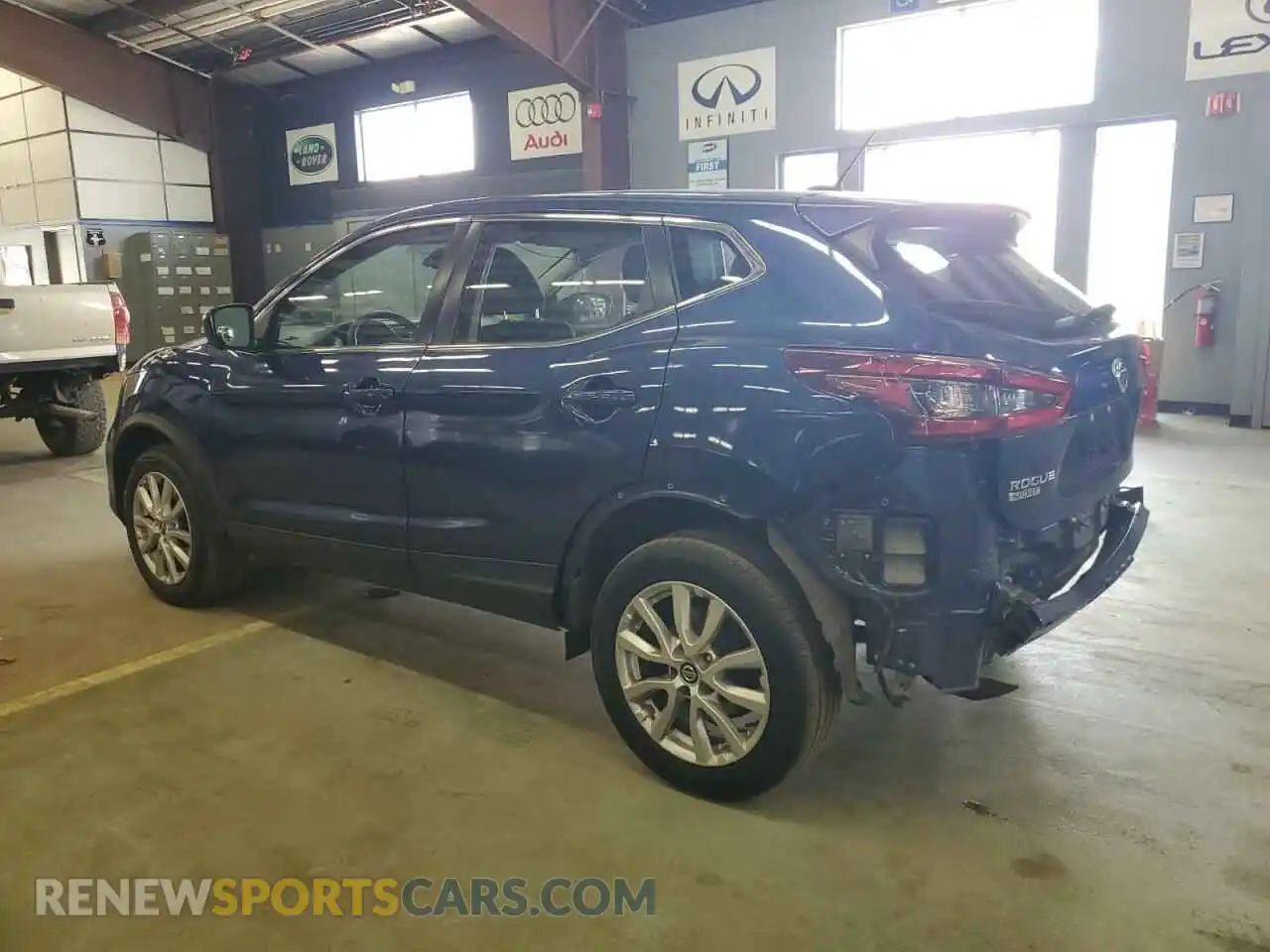 2 Photograph of a damaged car JN1BJ1AW5MW427095 NISSAN ROGUE 2021