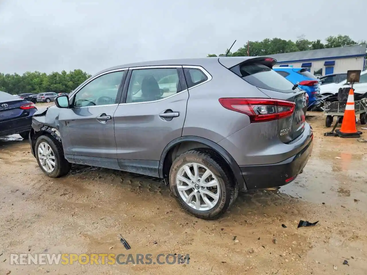 2 Photograph of a damaged car JN1BJ1AW5MW427288 NISSAN ROGUE 2021