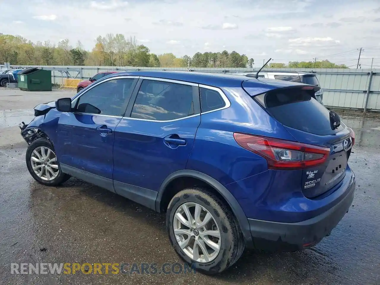 2 Photograph of a damaged car JN1BJ1AW5MW427632 NISSAN ROGUE 2021