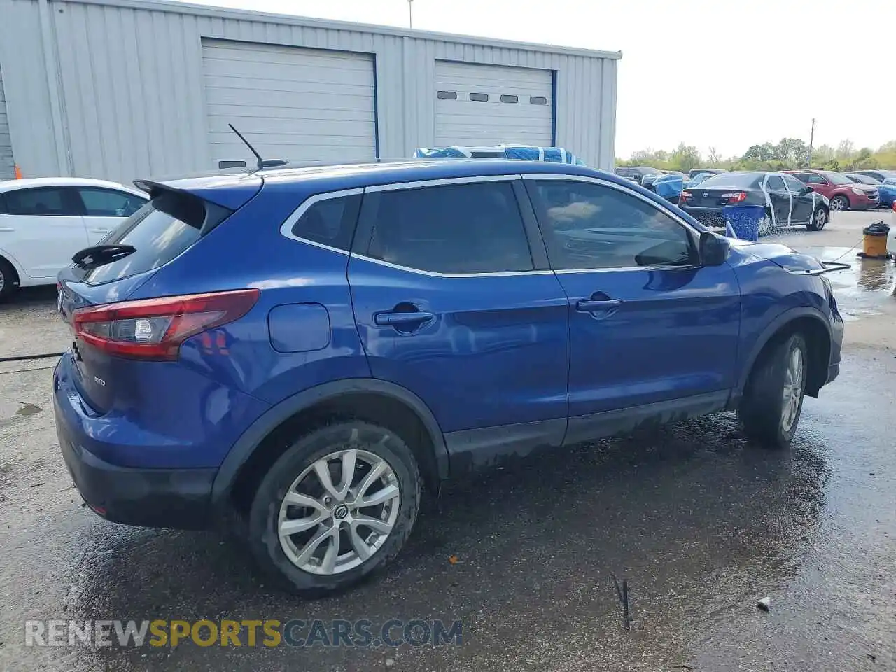 3 Photograph of a damaged car JN1BJ1AW5MW427632 NISSAN ROGUE 2021