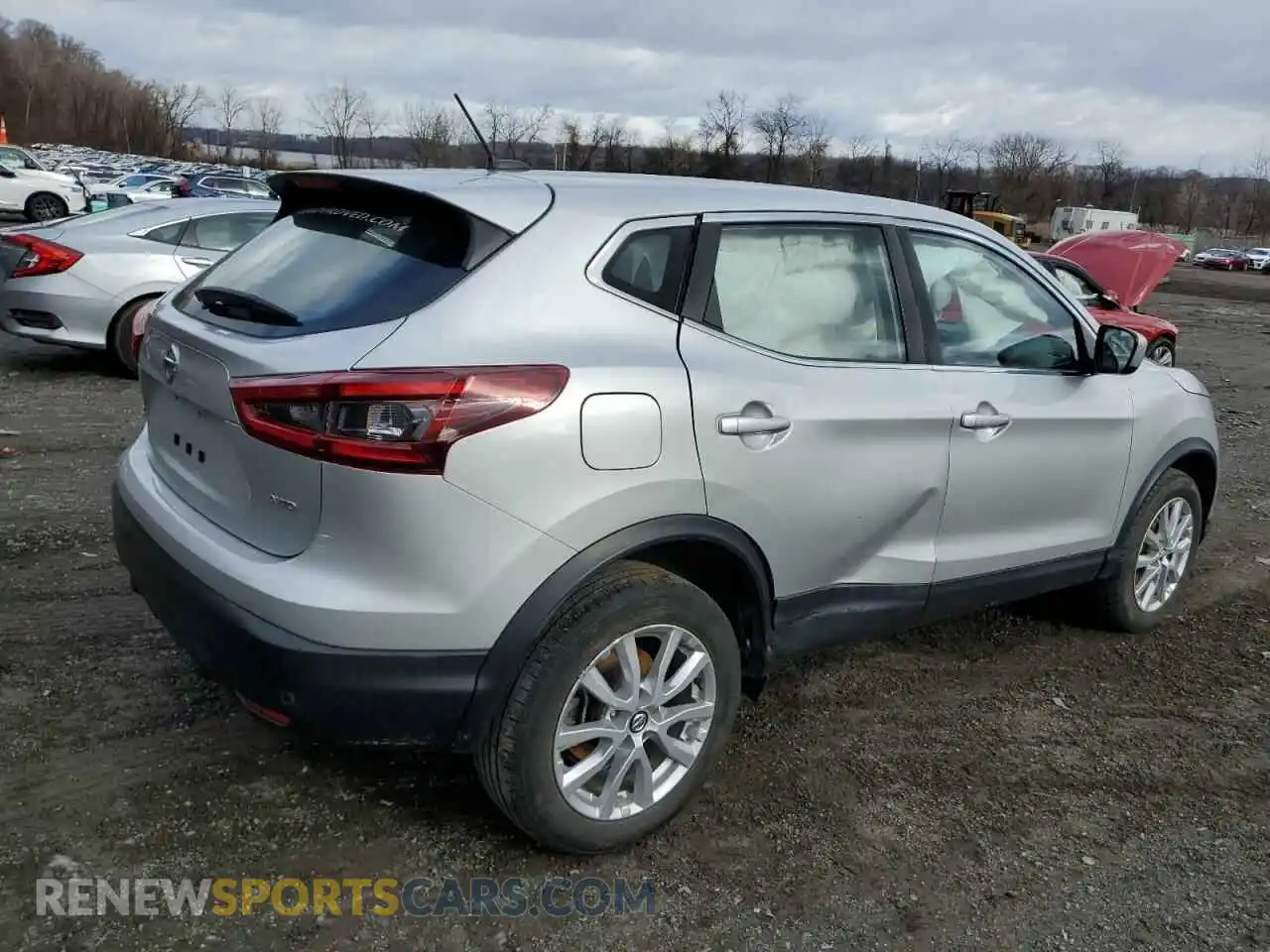 3 Photograph of a damaged car JN1BJ1AW5MW428005 NISSAN ROGUE 2021