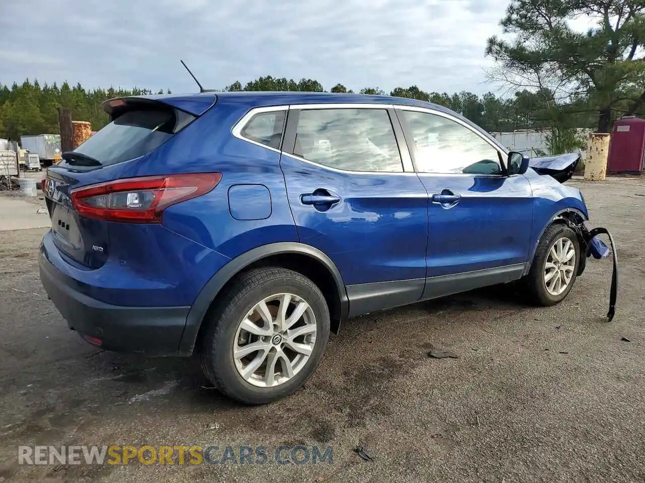 3 Photograph of a damaged car JN1BJ1AW5MW438887 NISSAN ROGUE 2021
