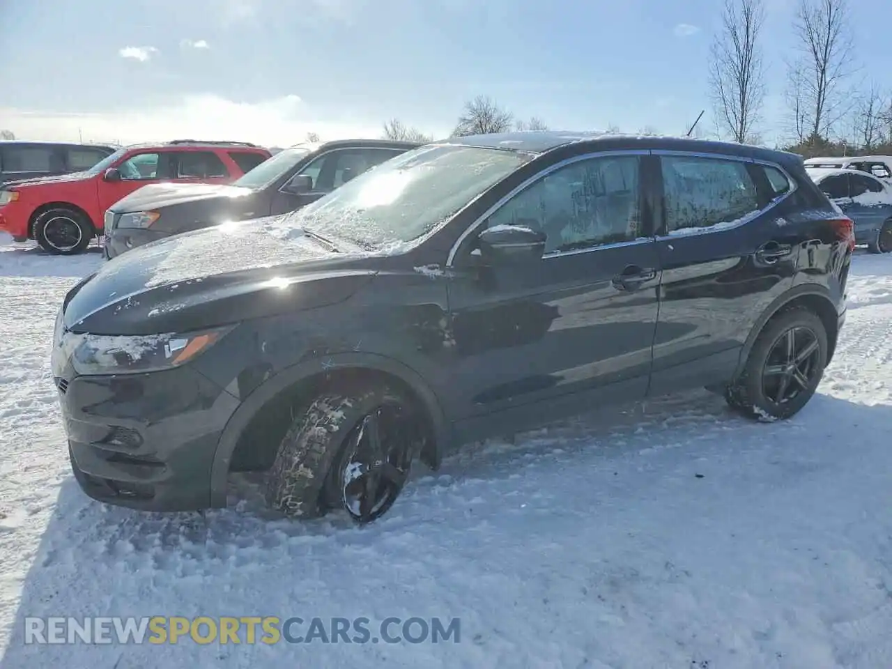 1 Photograph of a damaged car JN1BJ1AW5MW445791 NISSAN ROGUE 2021