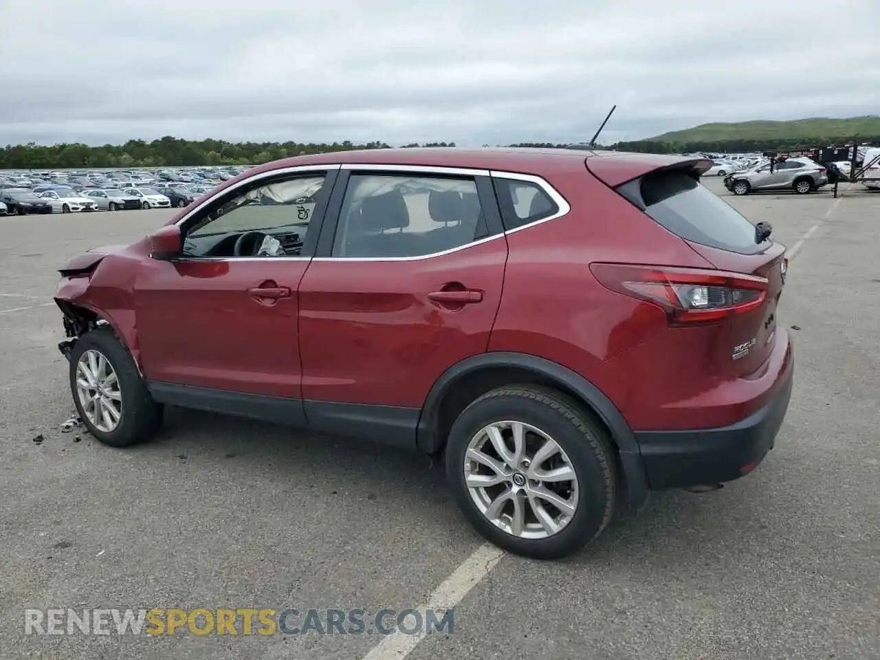 2 Photograph of a damaged car JN1BJ1AW5MW450215 NISSAN ROGUE 2021
