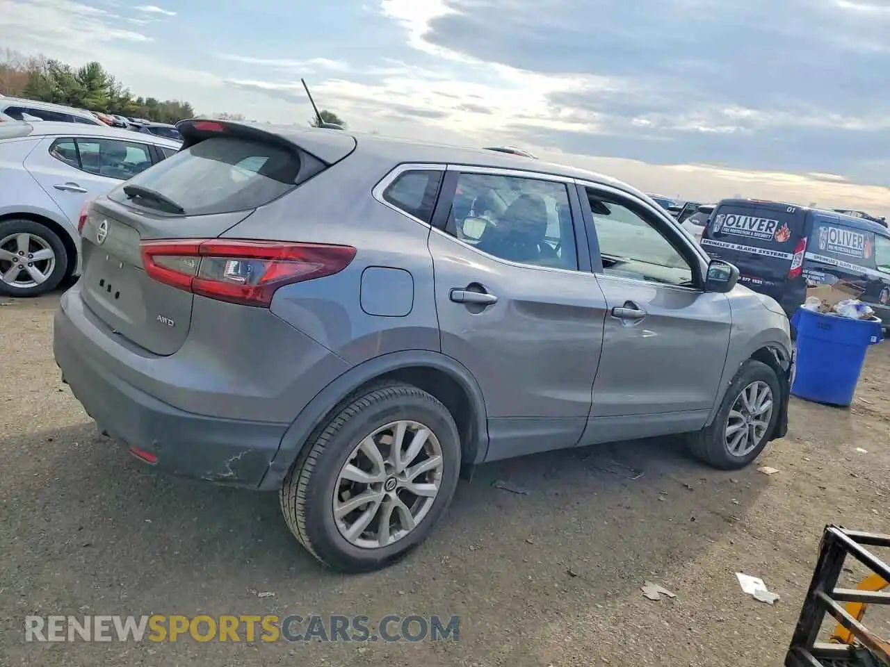 3 Фотография поврежденного автомобиля JN1BJ1AW5MW669305 NISSAN ROGUE 2021