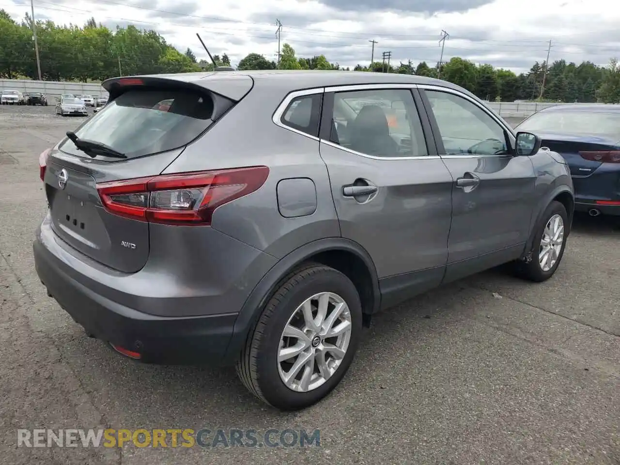 3 Photograph of a damaged car JN1BJ1AW6MW420902 NISSAN ROGUE 2021
