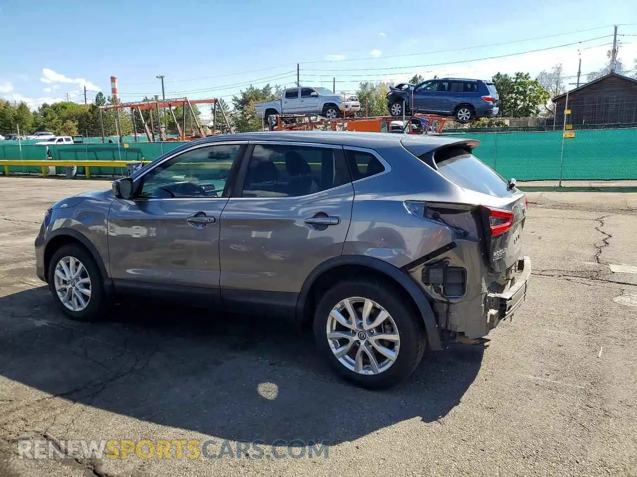 2 fotografías del automóvil dañado JN1BJ1AW6MW426747 NISSAN ROGUE 2021
