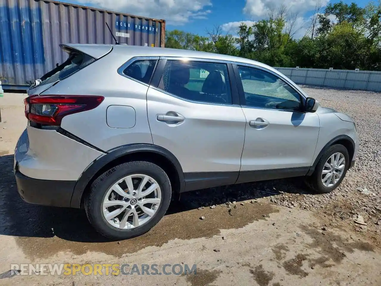 3 Photograph of a damaged car JN1BJ1AW6MW439076 NISSAN ROGUE 2021