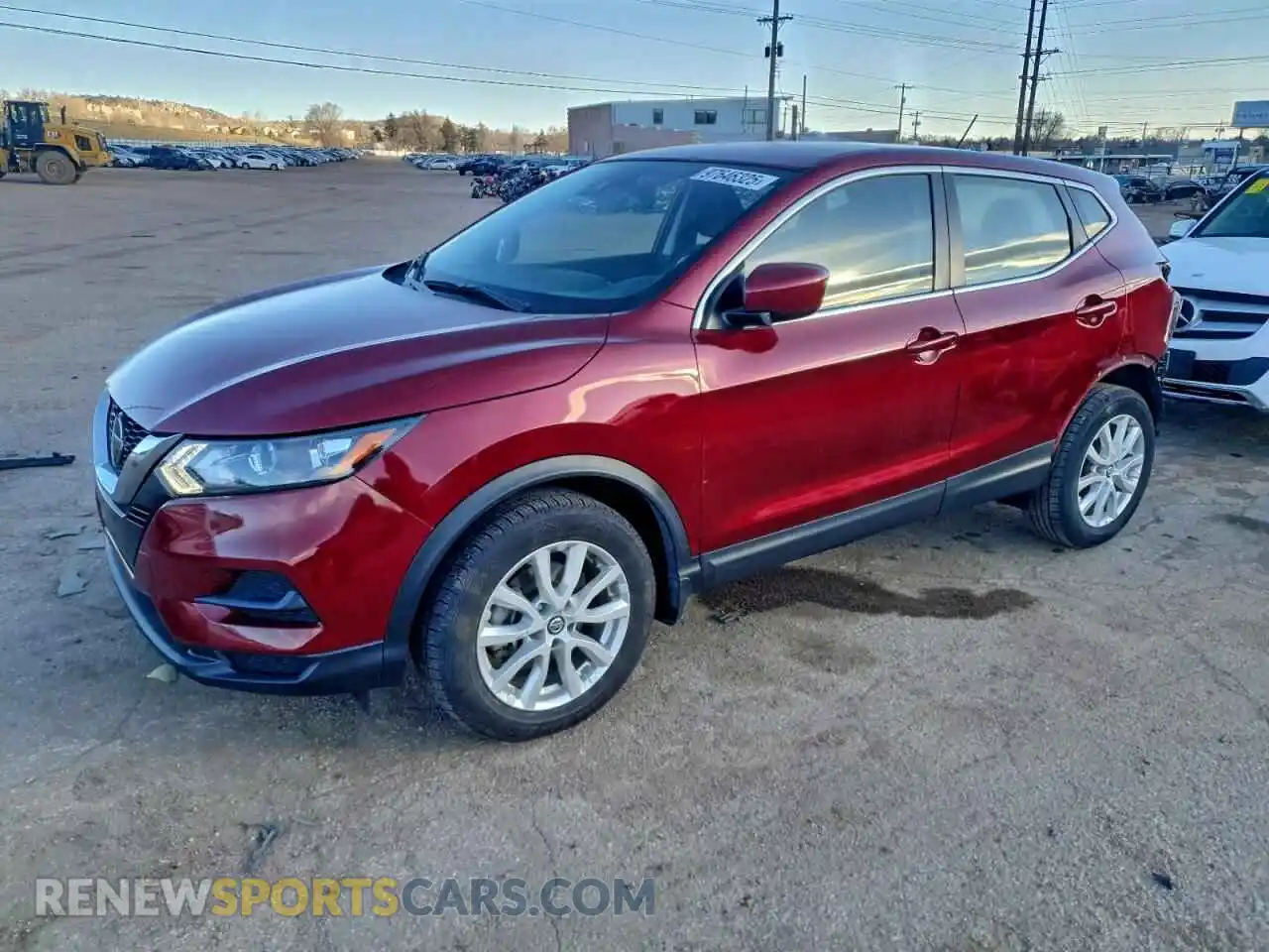 1 Photograph of a damaged car JN1BJ1AW6MW441877 NISSAN ROGUE 2021