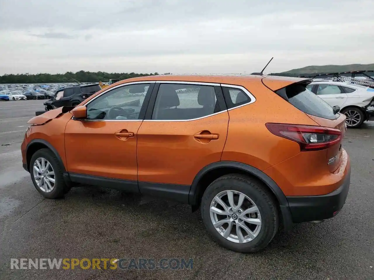 2 Photograph of a damaged car JN1BJ1AW6MW449672 NISSAN ROGUE 2021
