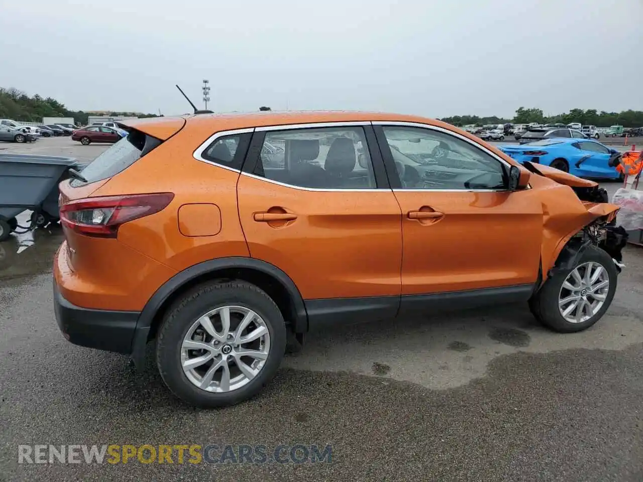 3 Photograph of a damaged car JN1BJ1AW6MW449672 NISSAN ROGUE 2021