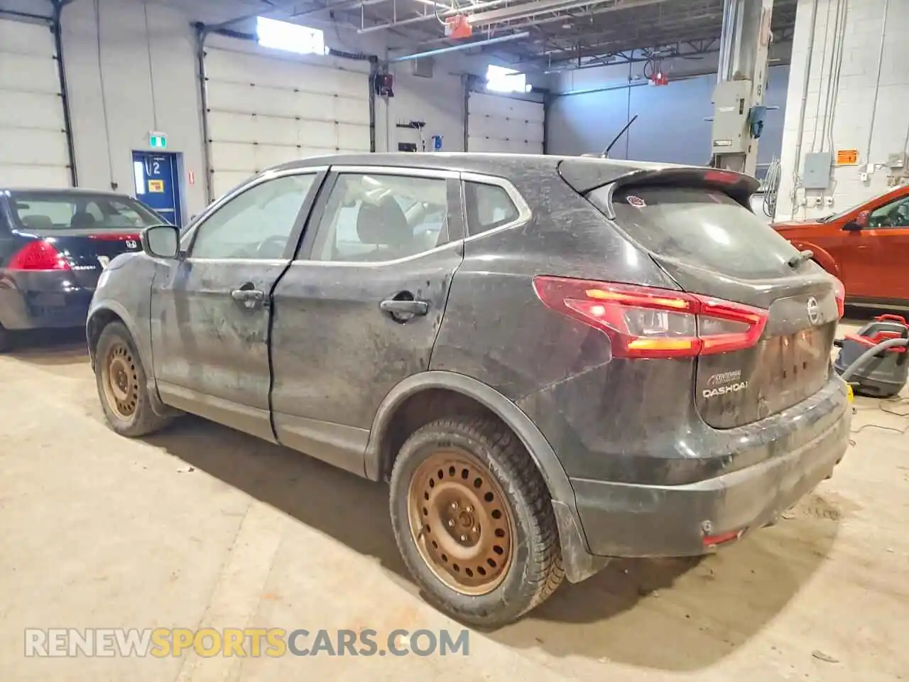 2 Photograph of a damaged car JN1BJ1AW6MW451597 NISSAN ROGUE 2021