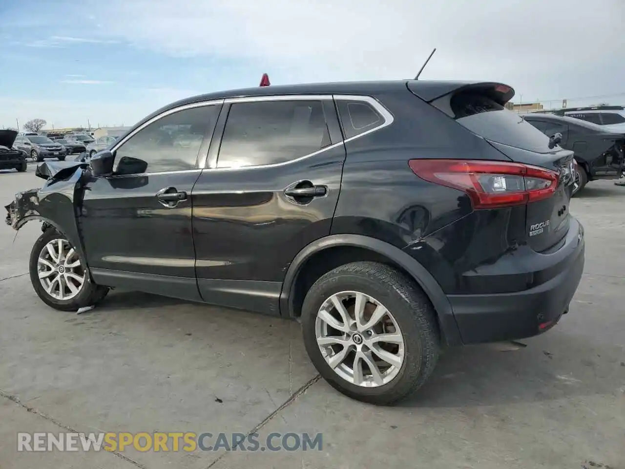 2 fotografías del automóvil dañado JN1BJ1AW6MW660273 NISSAN ROGUE 2021