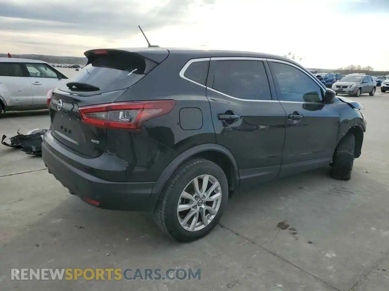 3 fotografías del automóvil dañado JN1BJ1AW6MW660273 NISSAN ROGUE 2021