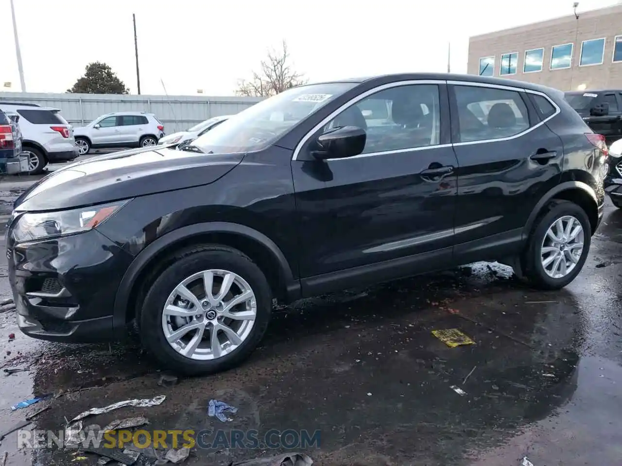 1 Photograph of a damaged car JN1BJ1AW6MW663724 NISSAN ROGUE 2021